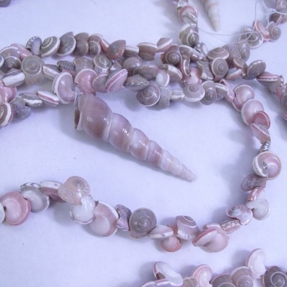 Seashell Umbonium Shell Garland - Picture 5 of 9